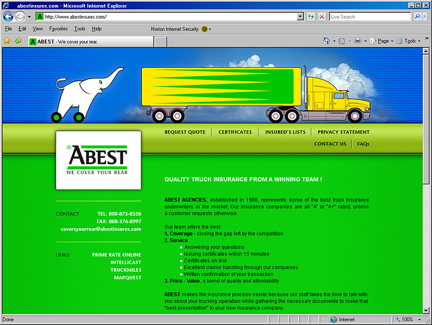  Abest website 